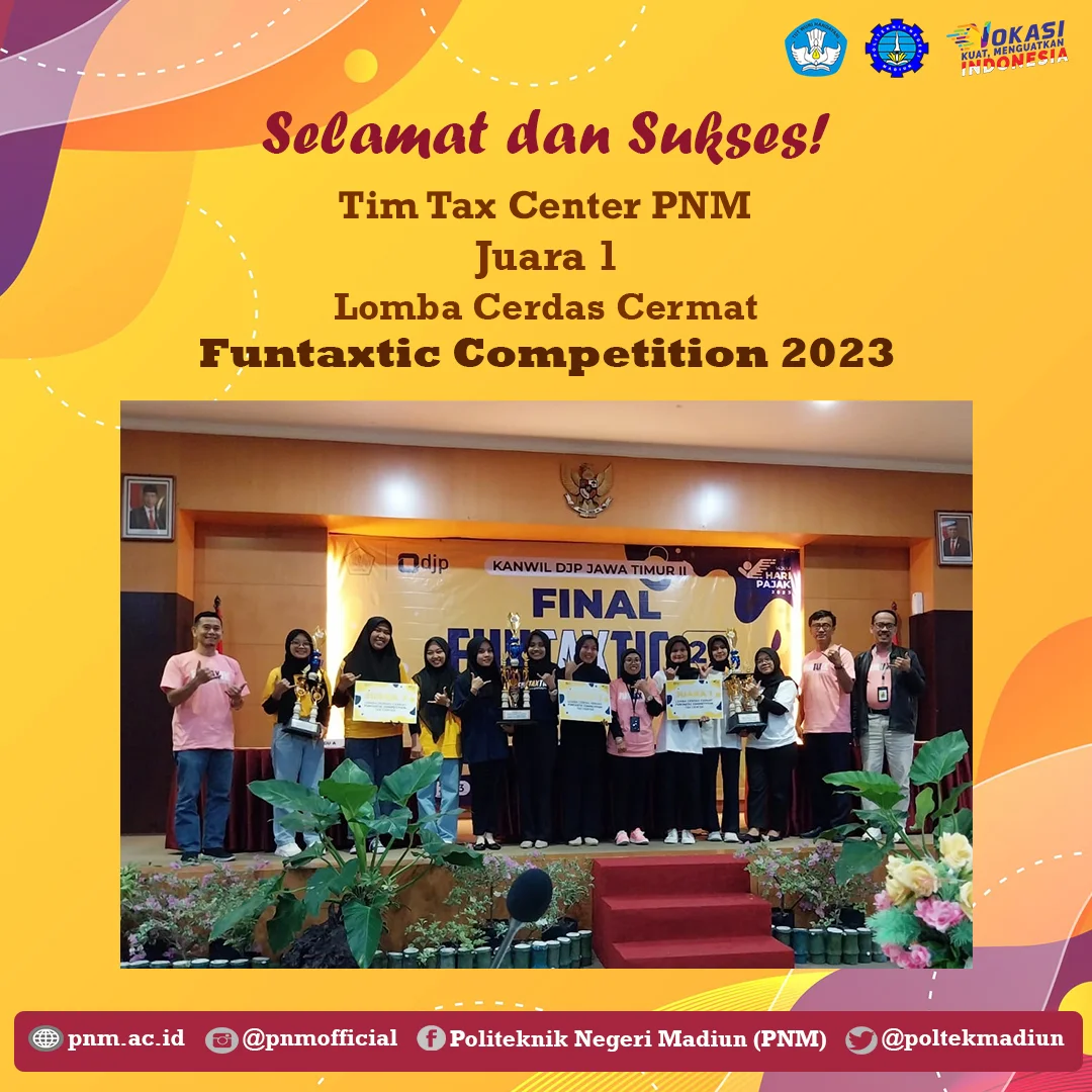 Kanwil DJP Jawa Timur II Gelar Funtaxtic Competition Tim Tax Center PNM Sabet Juara 1 Cerdas Cermat